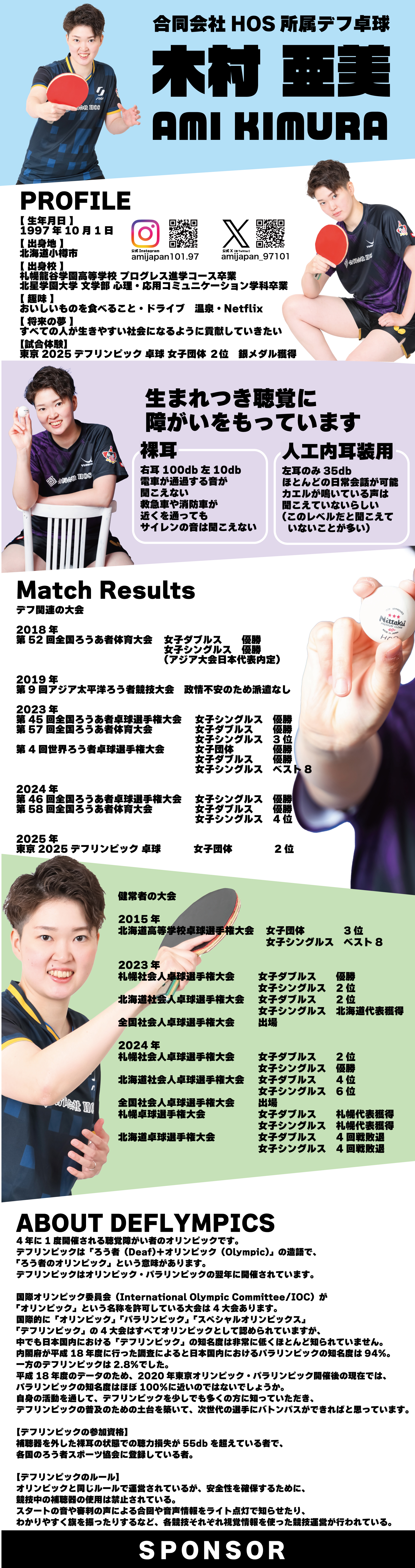 デフ卓球 木村亜美